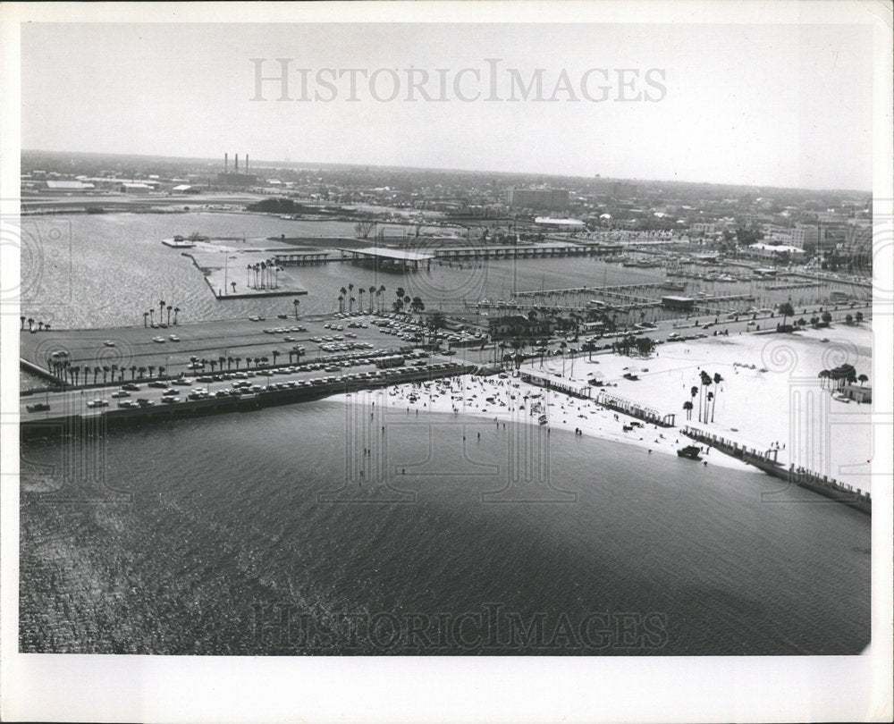 1964 Press Photo Beaches St. Petersburg Florida - Historic Images