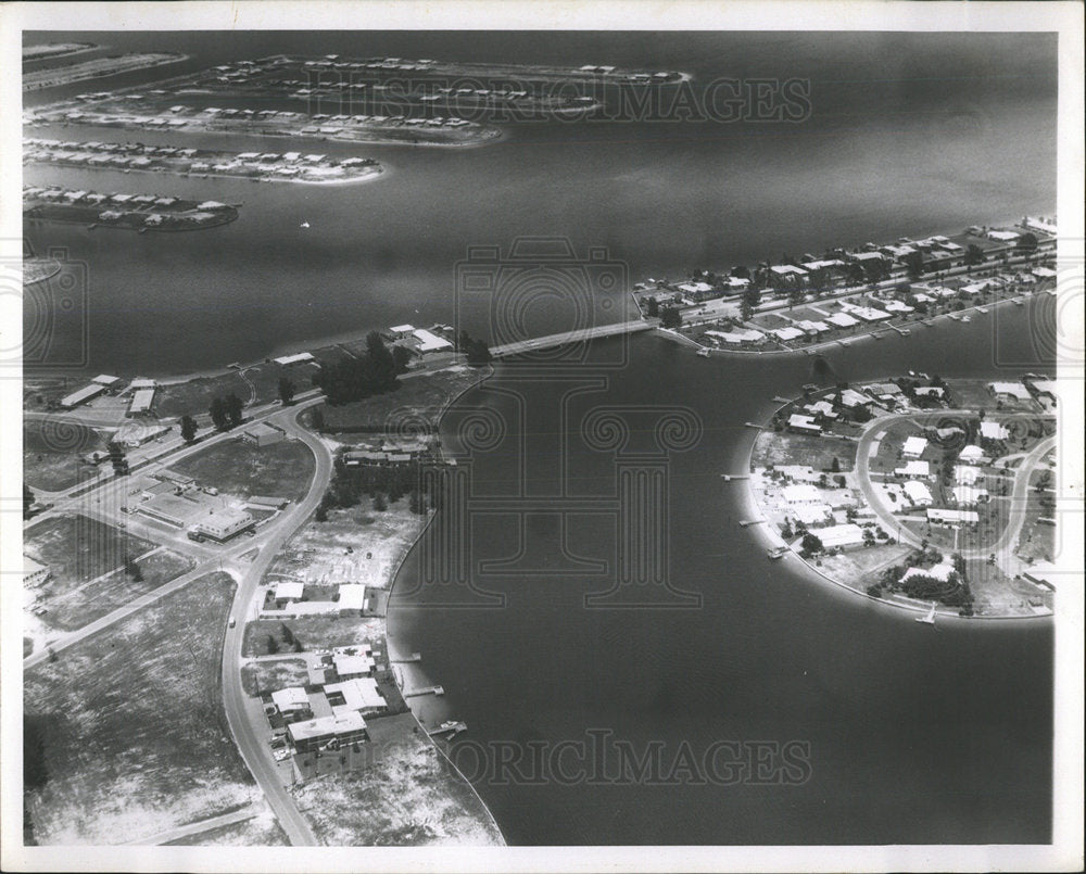 Press Photo St Petersburg, Florida Airview - Historic Images