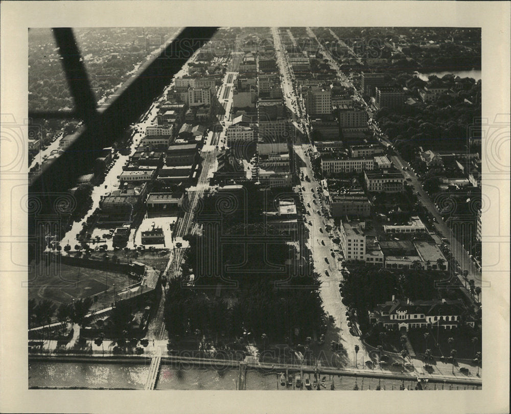 Press Photo St Petersburg, Florida Airview - Historic Images