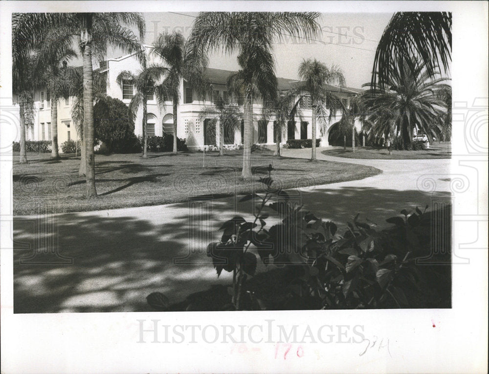 1968 Press Photo Florida Masonic Home in St. Petersburg - Historic Images