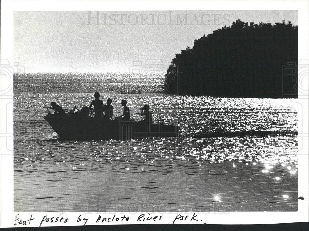 1982 Press Photo Anclote River Park - Historic Images