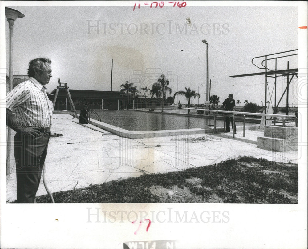 1973 Press Photo Coquina Key Park St. Petersburg  - Historic Images