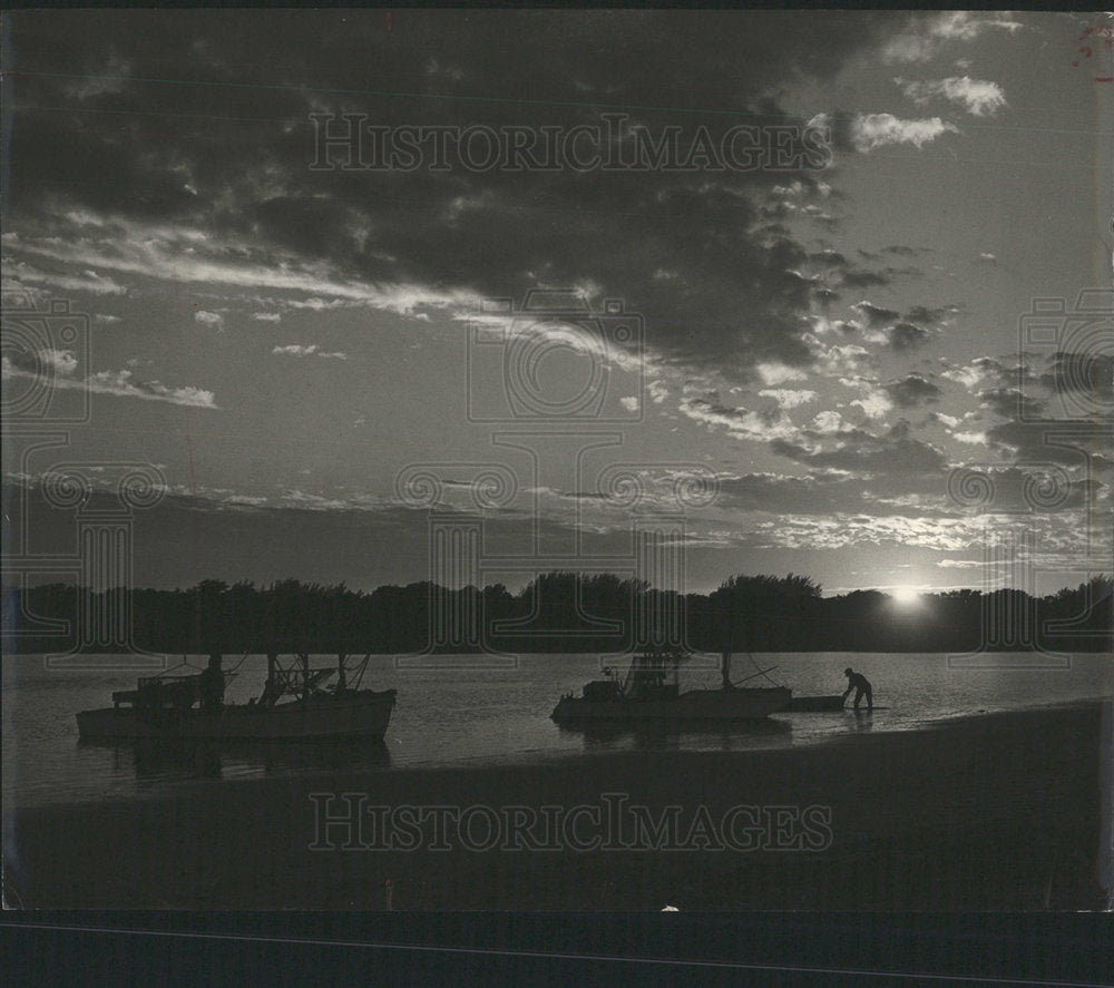 1959 Press Photo DeSoto Memorial Boats Docked - RRY42963 - Historic Images