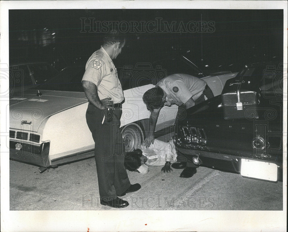 1976 Press Photo St. Petersburg Paramedics Florida - Historic Images