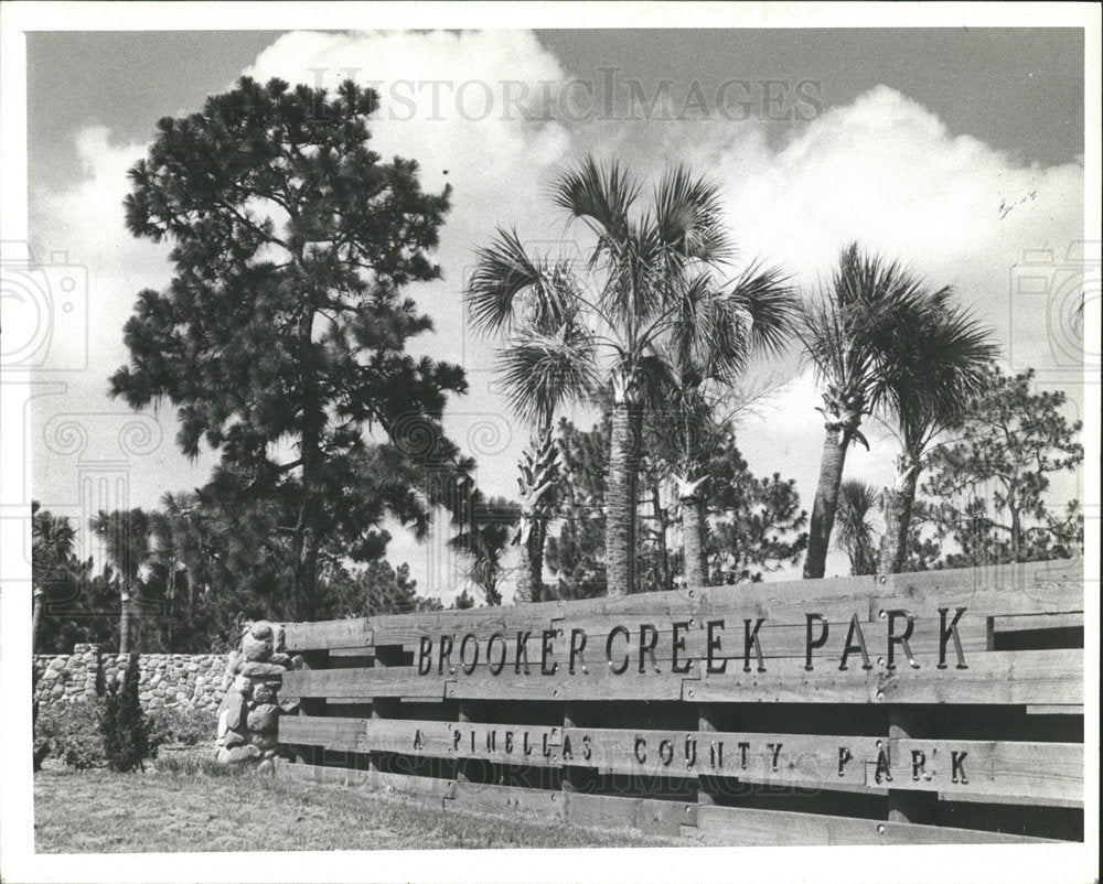 1979 Press Photo Brooker Creek Park - Historic Images