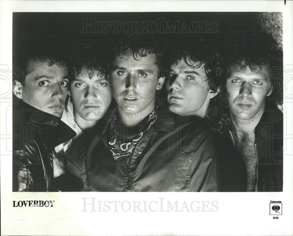1981 Press Photo Loverboy Turn Me Loose Canda United  - Historic Images