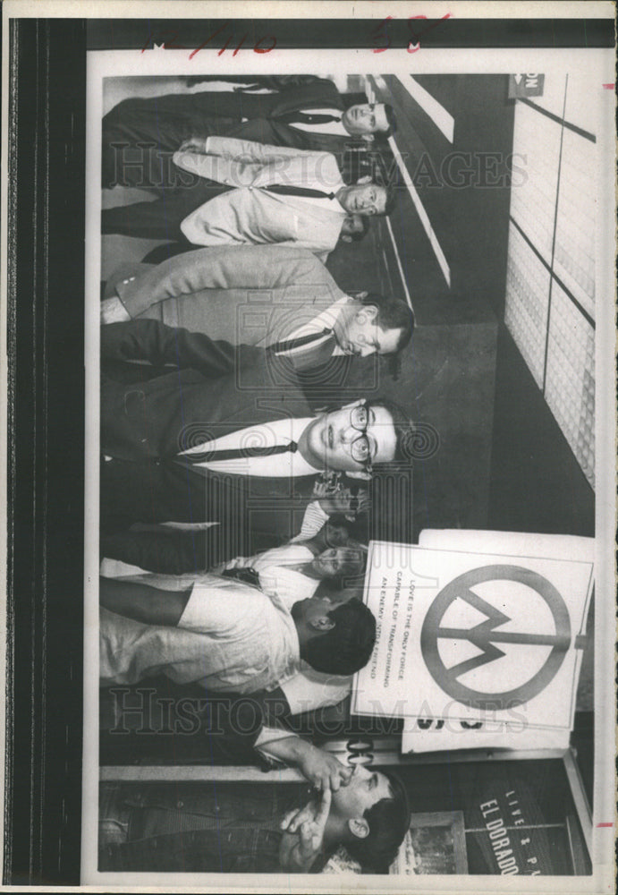 1968 Press Photo California Government Ronald Reagan - Historic Images
