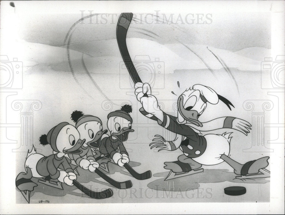 1985 Press PhotoDonald Duck Nephews Walt Disney Donald - Historic Images
