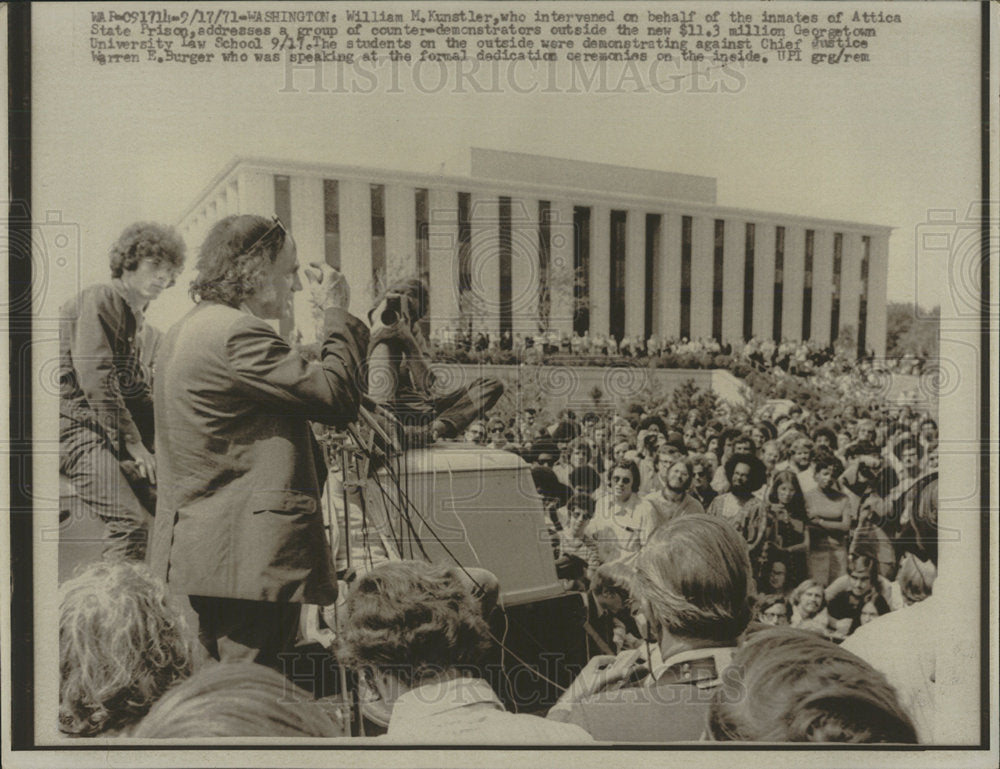 1971 Press Photo Attica State Prison Law School - Historic Images