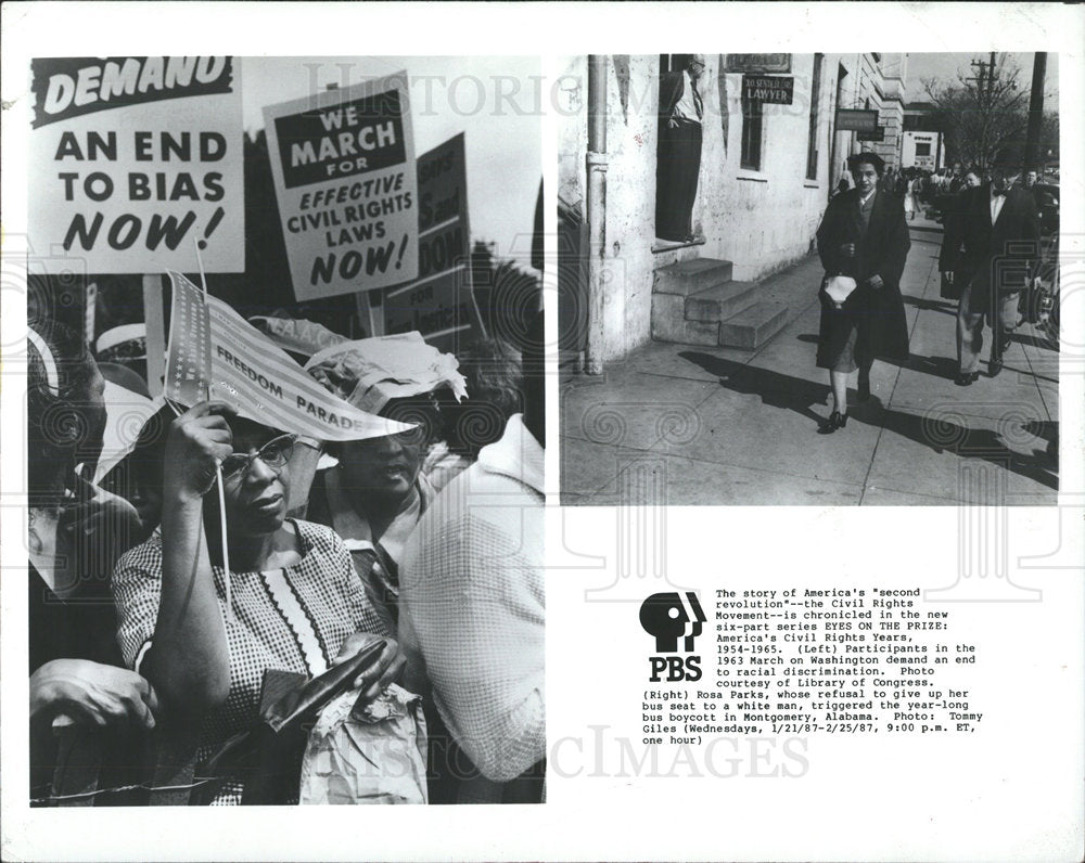 Press Photo America Civil Right Second Revolution Story - Historic Images