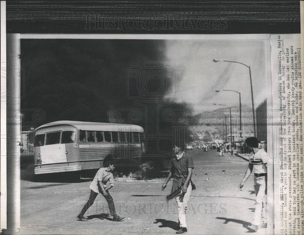 Press Photo Hermosillo Mexico University Sonor Youth - Historic Images