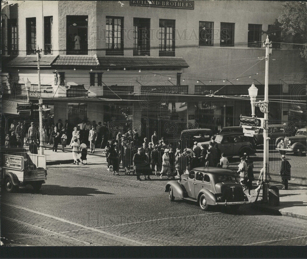 Press Photo St Petersburg History Downtown - Historic Images