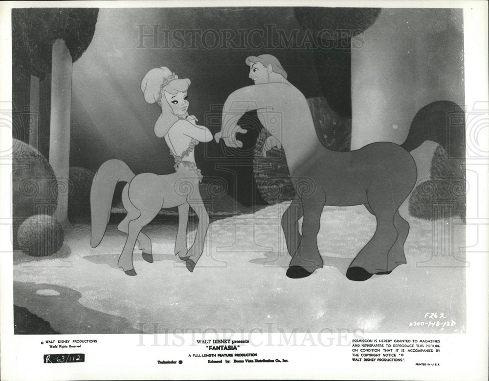 Press Photo A Scene From Disney&#39;s Fantasia - Historic Images