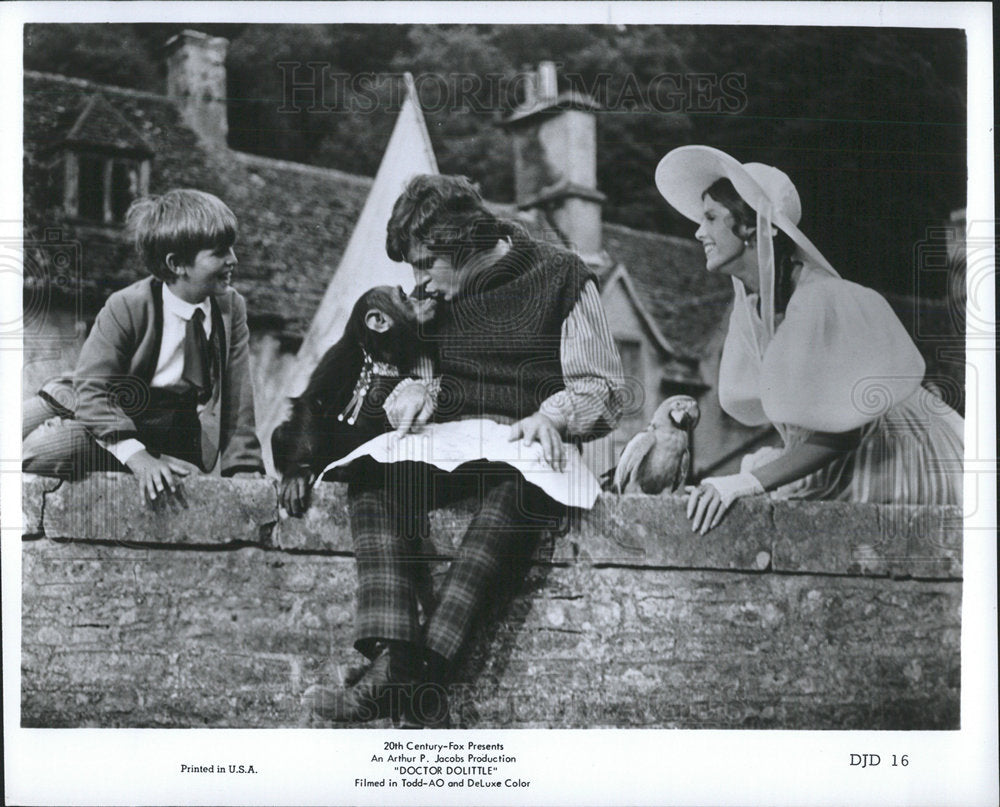 Press Photo A Scene From The 1968 Doctor Dolittle - Historic Images