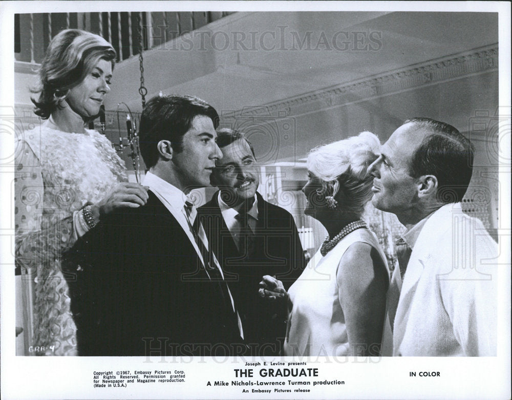 1967 Press Photo A Scene From The Graduate - Historic Images