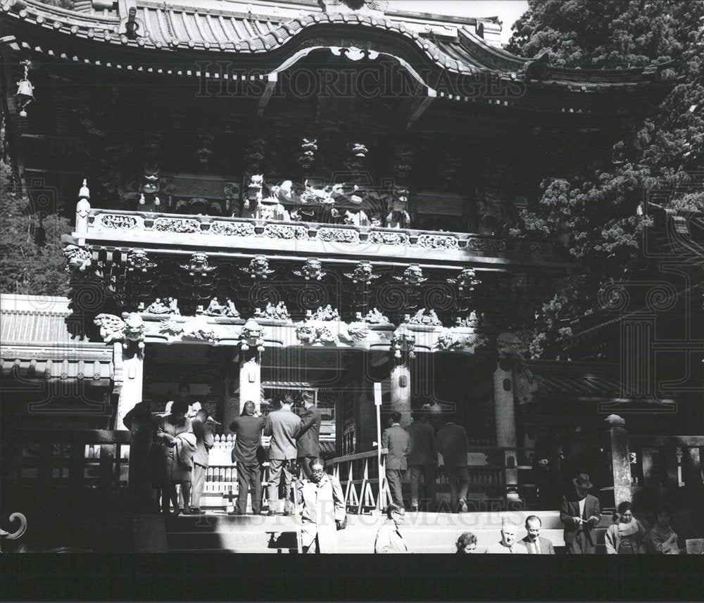 1965 Press Photo Yokeimon Gate Of Toshogu Shrine - Historic Images