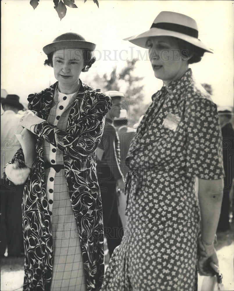1938 Press Photo Mrs Edgar W Mumford Mrs William Speers - Historic Images