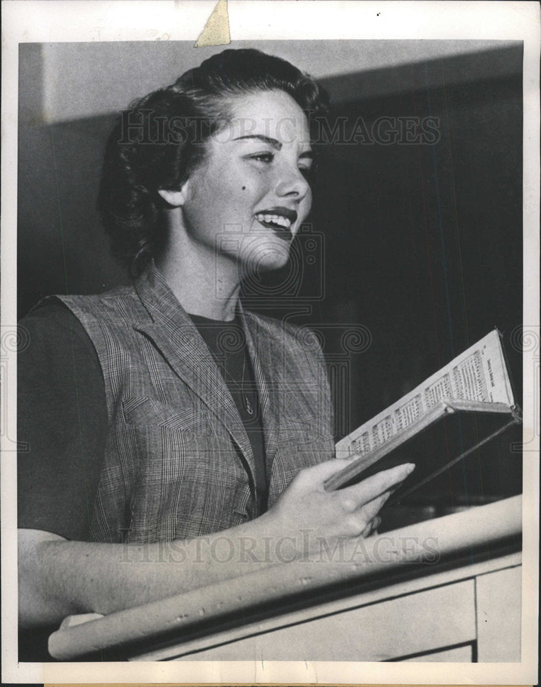 1950 Colleen Townsend American Actress  - Historic Images