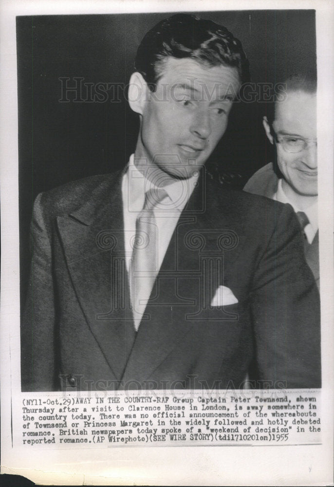 1955 Press Photo Premier Townsend Clarence House London - RRY46945 - Historic Images