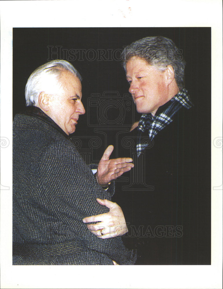 1994 Press Photo President Bill Clinton - Historic Images