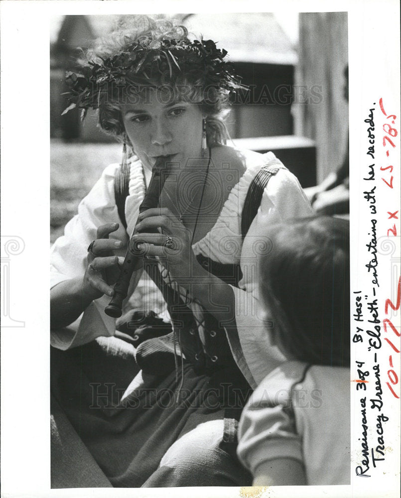 1983 Press Photo Renaissance Festival Jugglers  - Historic Images