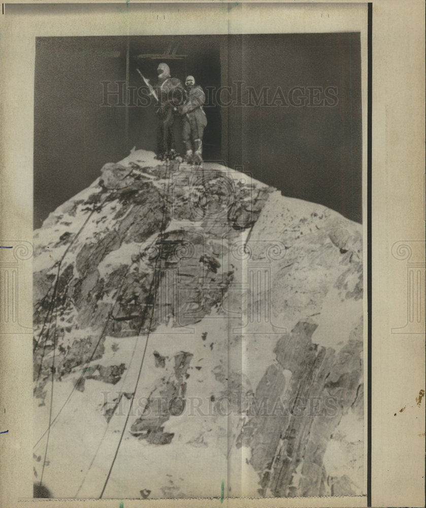 1974 Press Photo First Masako Sherpa Shamboo Japanese  - Historic Images