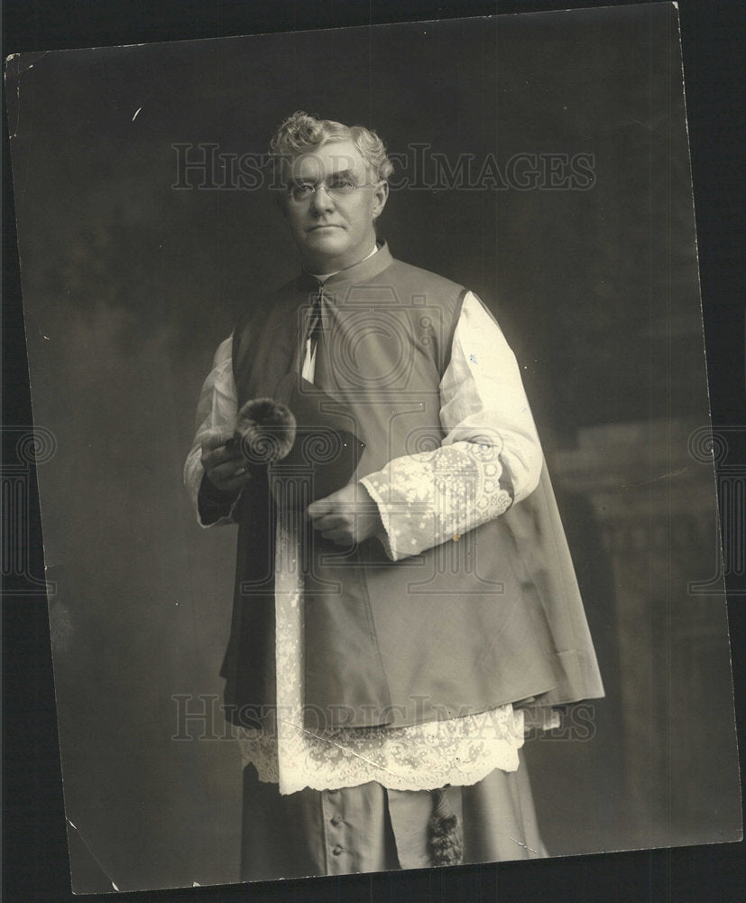 1916 Press Photo Monsignor  P A Phillips Roman Catholic - Historic Images