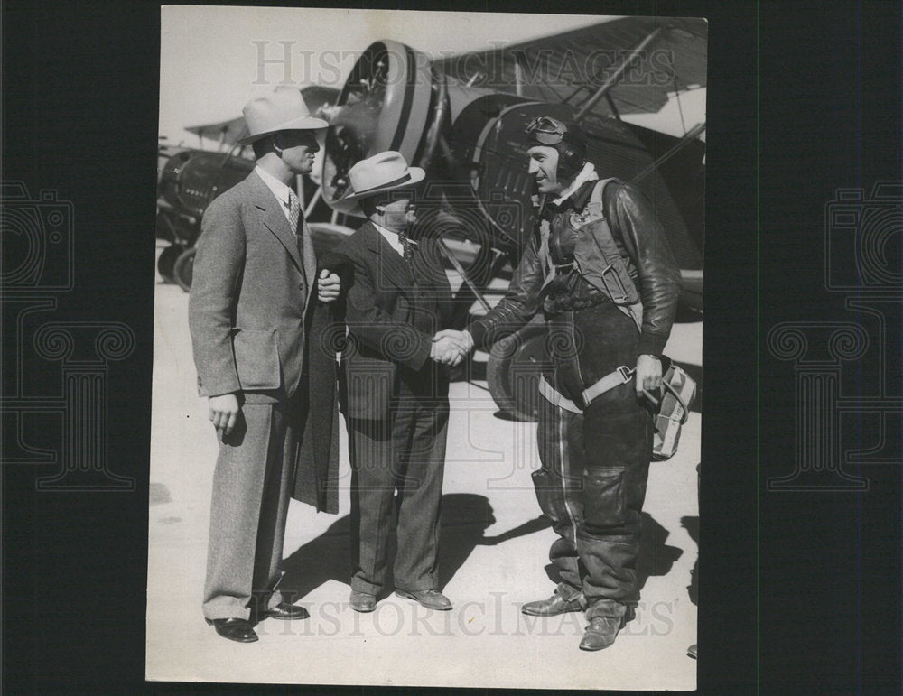 1935 Press Photo Major Virgil Stone National Guard - Historic Images