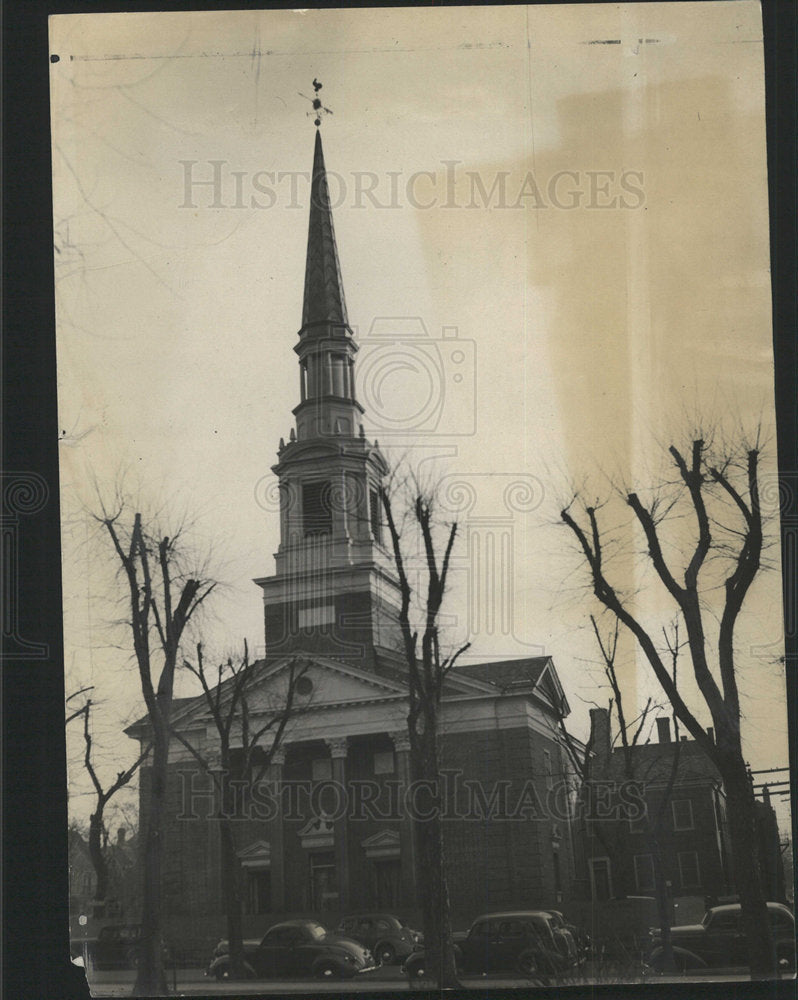 1933 Press Photo Baptist Church Grant Street Fourteen  - Historic Images