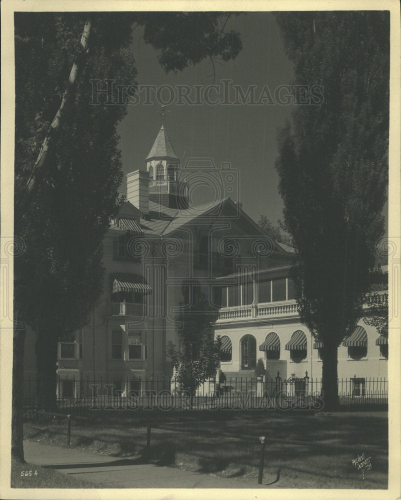 1934 Press Photo Heartsease hospital Oaklo house - Historic Images