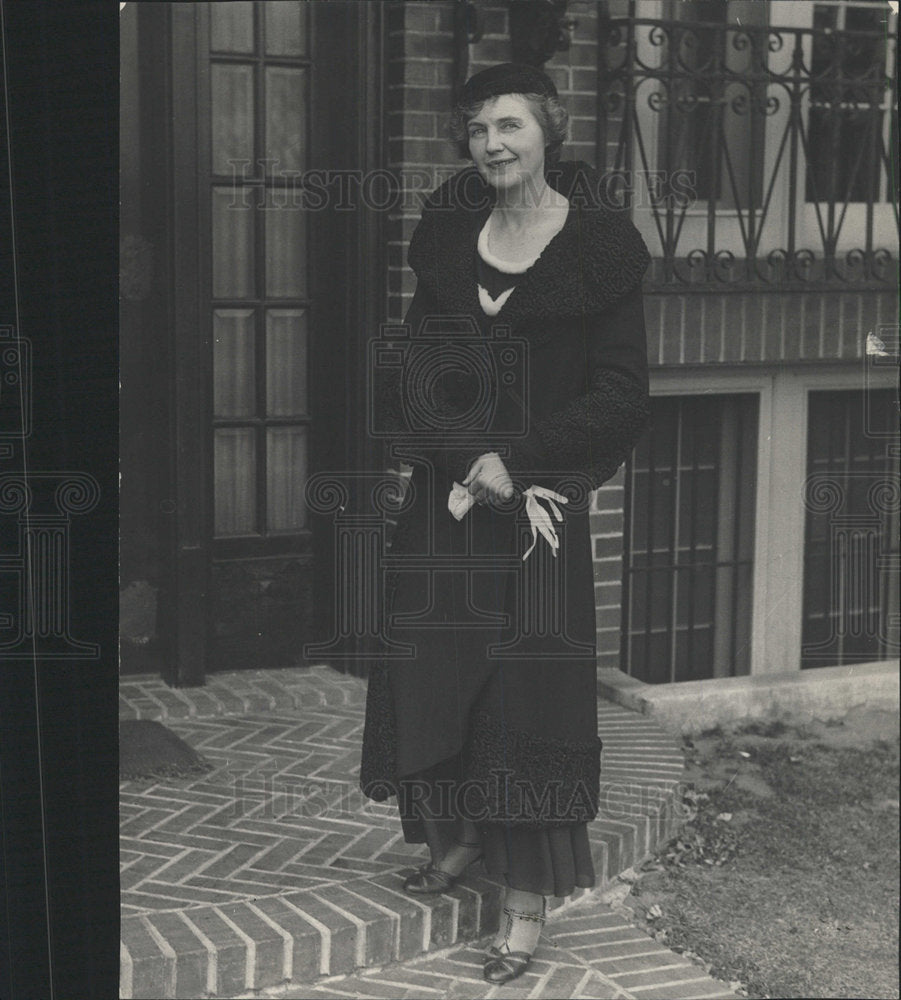 1934 Press Photo Denver Society Mrs Donald Cunningham - Historic Images