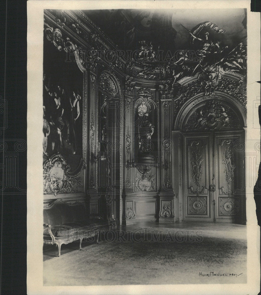 1929 door Golden Gallery Bank of France-Historic Images