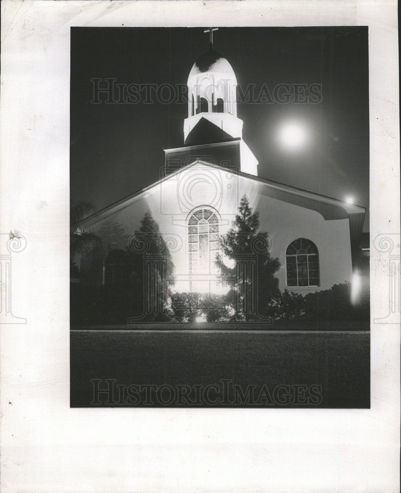 1937 Press Photo Gulfport Methodist Church - Historic Images