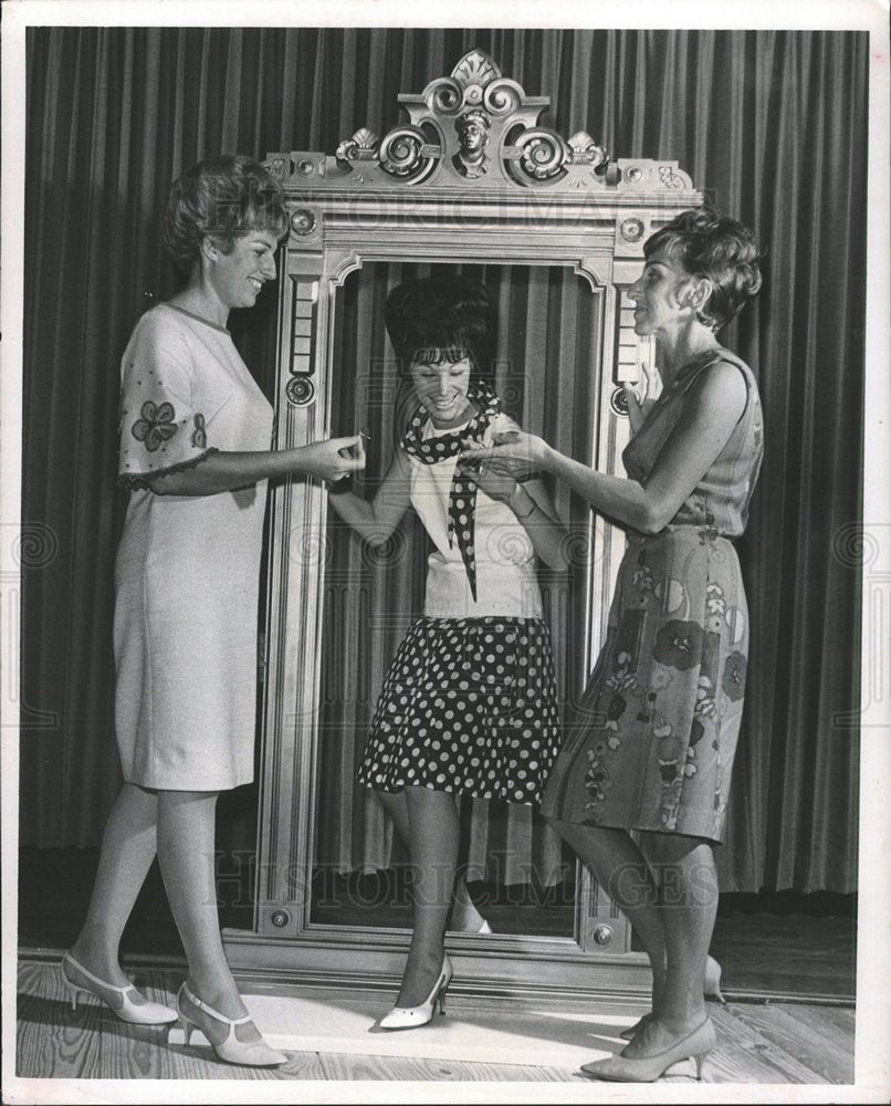 1966 Press Photo Sisterhood Congregational B&#39;nai Israel - Historic Images