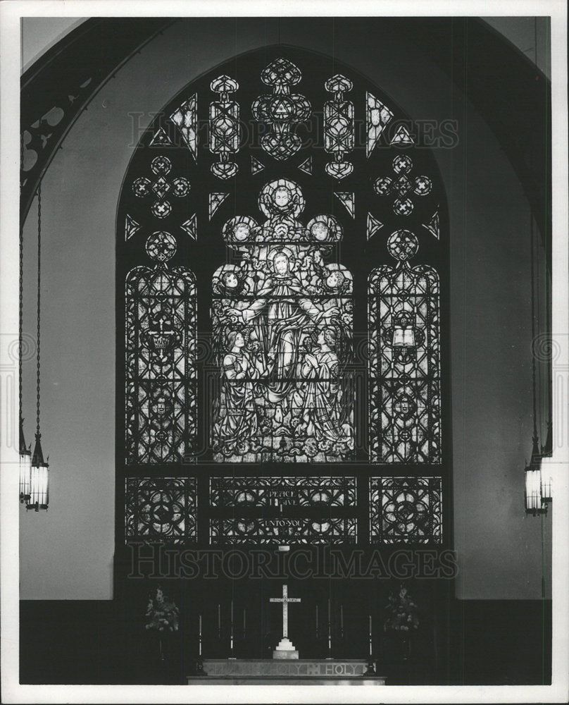 1985 Press Photo  EPISCOPAL CHURCH  ASCENSION - Historic Images