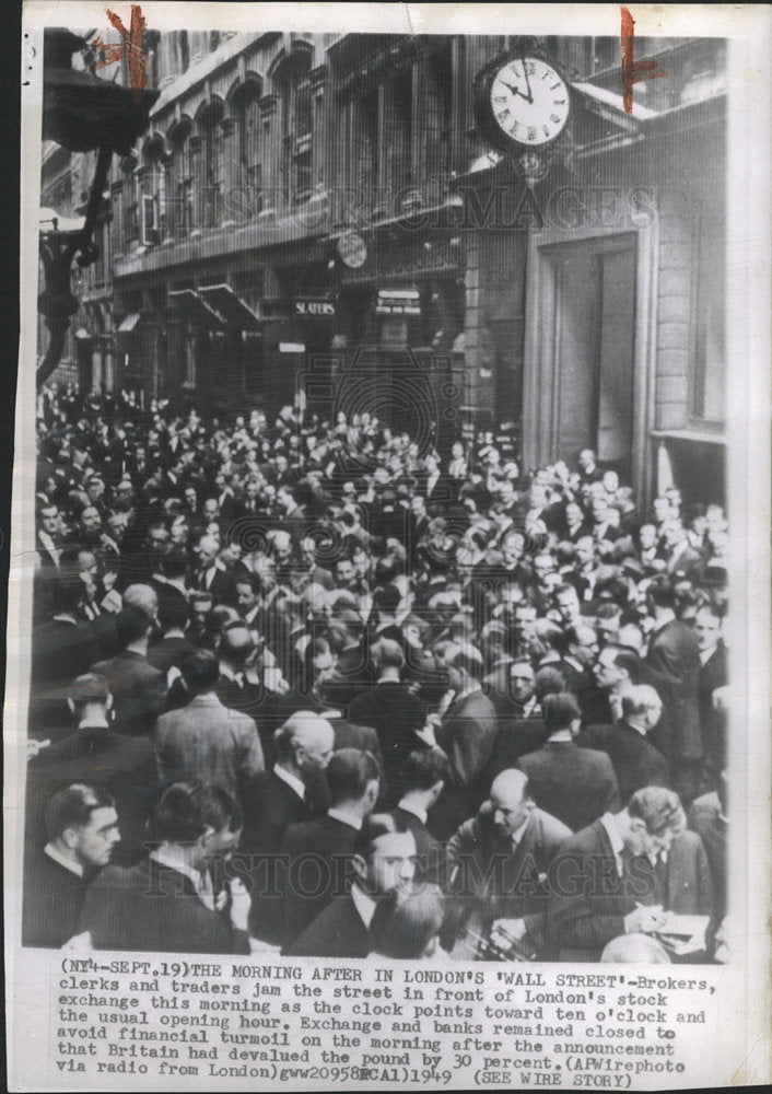 1949 London Stock Exchange England - Historic Images