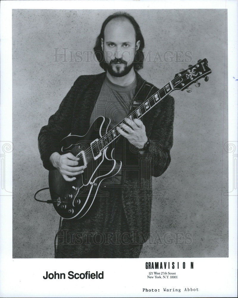 1988 Press Photo John Scofield jazz guitarist composer - Historic Images