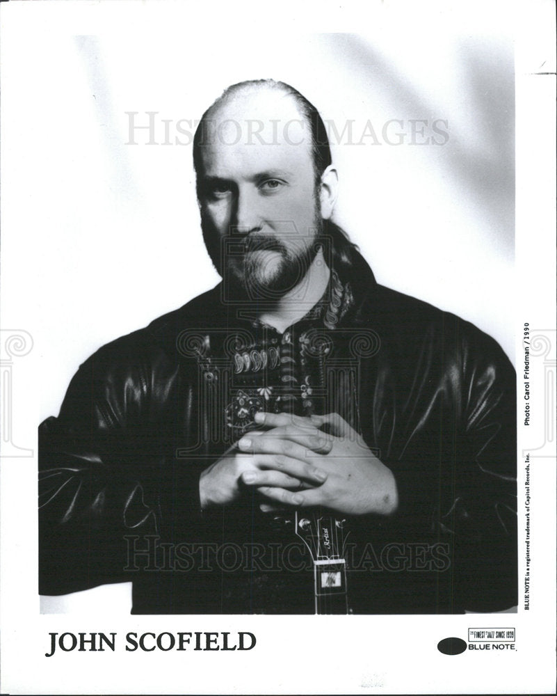 1990 Press Photo John Scofield Entertainer Musician - Historic Images