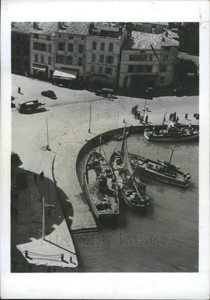 1969 Press Photo port Lu Rochelle France Cognac region - Historic Images