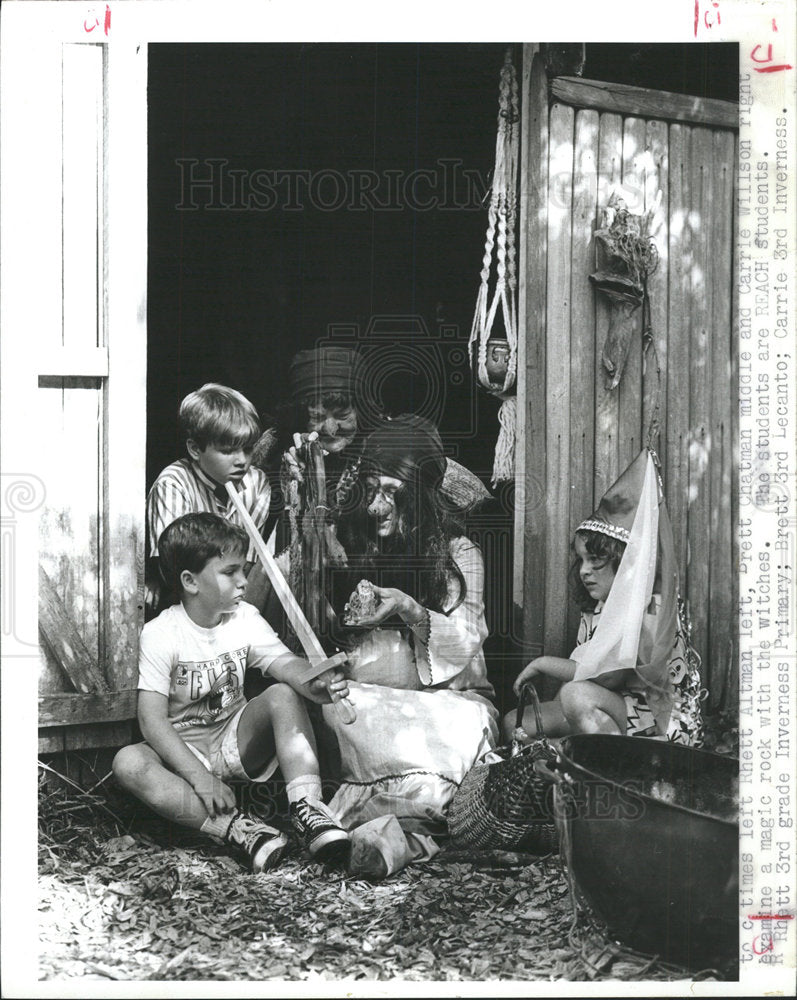 1988 Press Photo students Largo Renaissance Festival - Historic Images