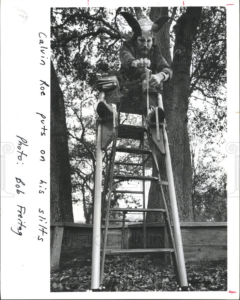 1986 Press Photo character Renaissance Festival Largo - Historic Images