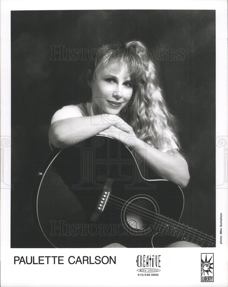 1993 Press Photo Country Singer Paulette Carlson - Historic Images