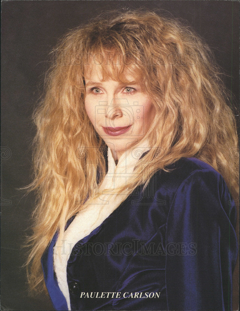 1993 Press Photo Paulette Carlson singer songwriter - Historic Images