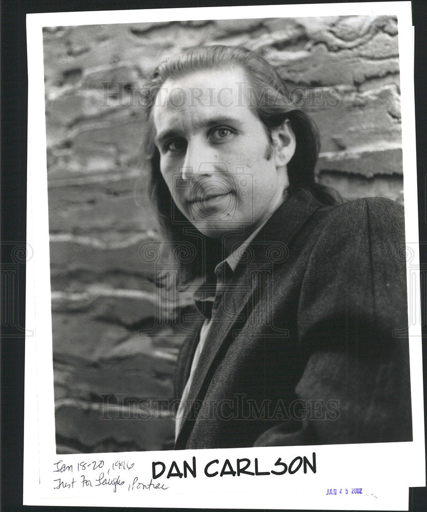 2002 Press Photo Dan Carlson Just for Laughs - Historic Images