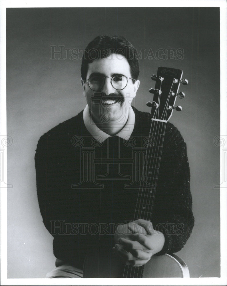 1990 Press Photo Frank Cappelli Linda Arnold concert - Historic Images
