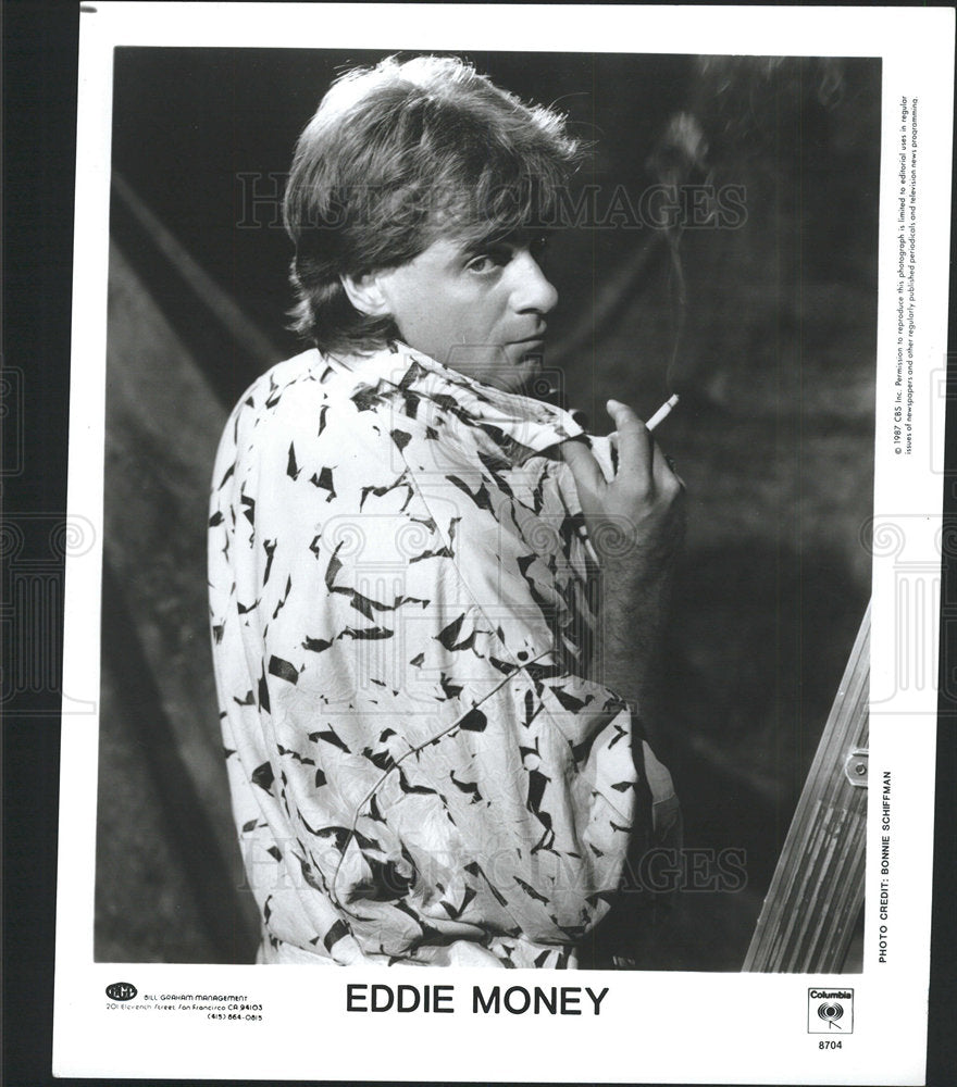 1988 Press Photo Eddie Money American rock guitarist - Historic Images