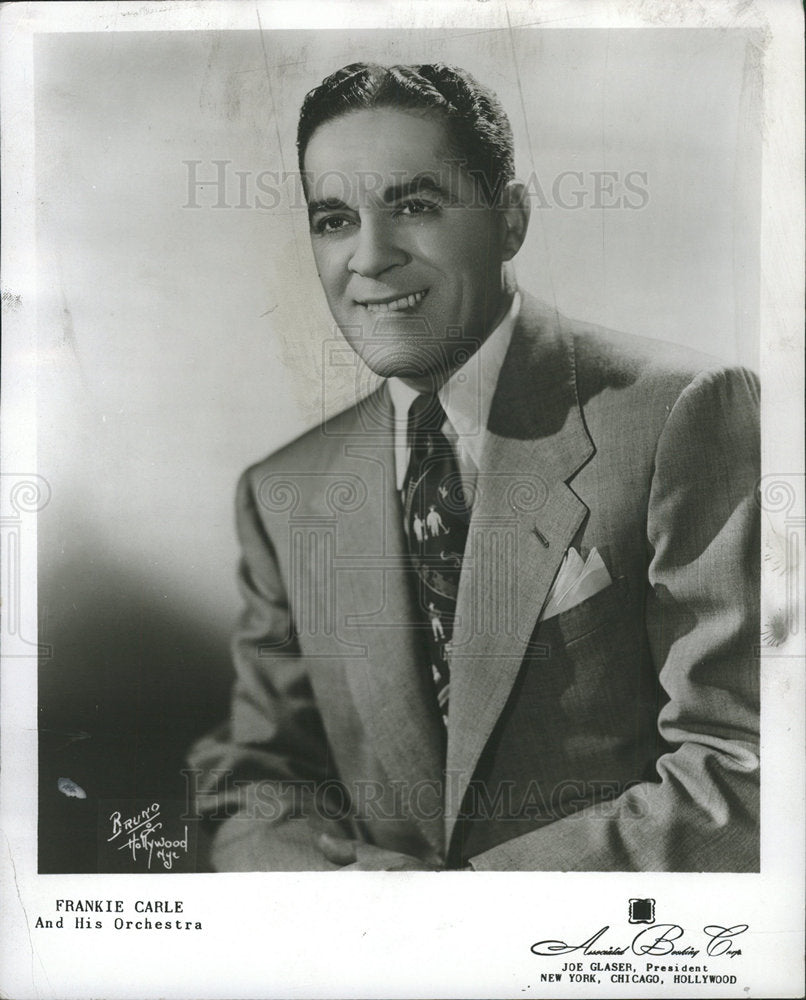 1952 Frankie Carle American Pianist Band - Historic Images