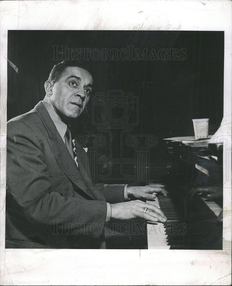 1951 Pianist Frankie Carle - Historic Images
