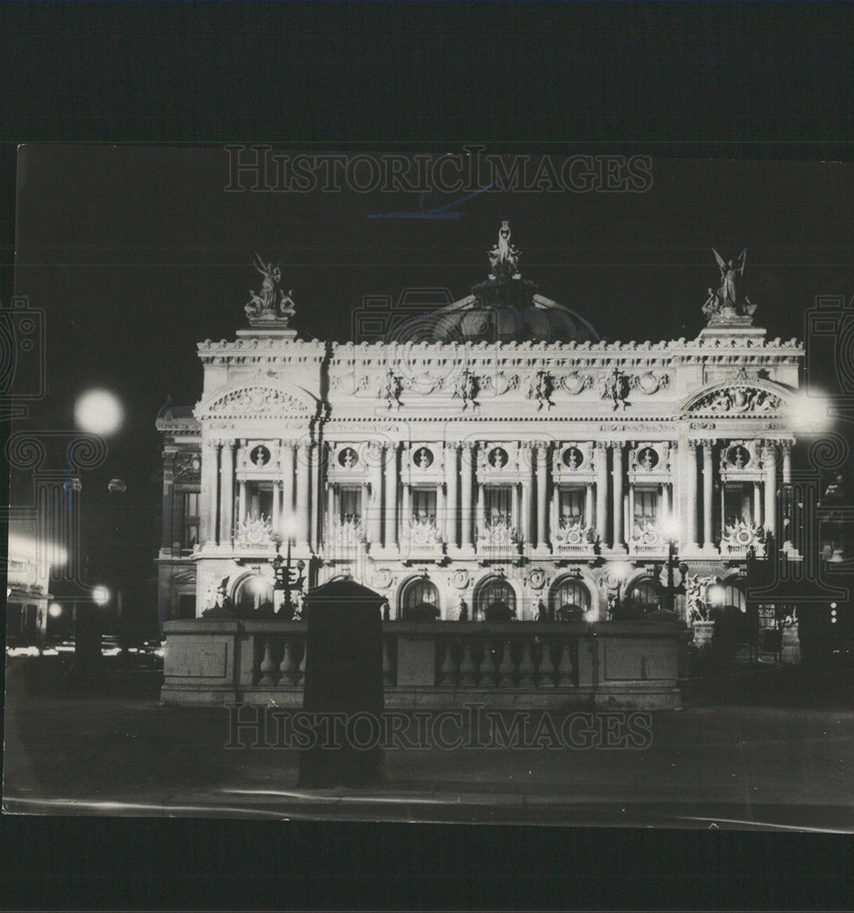 1965 Press Photo Opera In Paris,France - Historic Images