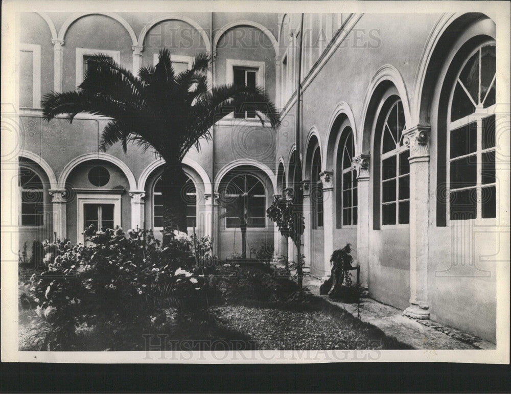 1944 Press Photo St. Monica College Vatican City - Historic Images